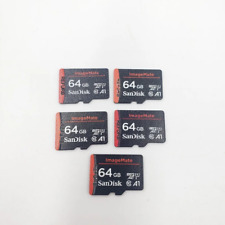 Usado, PACOTE COM 5 cartões microSDXC SanDisk 64GB 100 MB/s classe 10 UHS-1 A1, cartão micro SD comprar usado  Enviando para Brazil