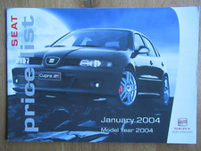 Seat range price for sale  SOUTHAMPTON