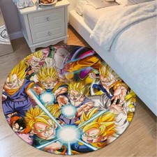 Tapete de chão redondo dobrável anime Dragon Ball estampa Z tapete antiderrapante comprar usado  Enviando para Brazil