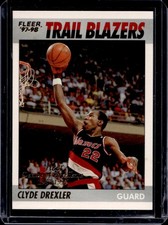 1997-98 Fleer Clyde Drexler Decade of Excellence #2 Trail Blazers comprar usado  Enviando para Brazil