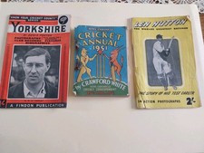 Vintage cricket books for sale Vintage cricket books for sale  FILEY