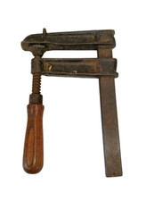 Vintage schraubzwinge holzgrif gebraucht kaufen  Karlsruhe