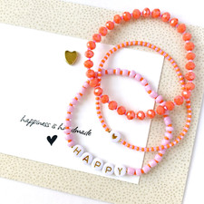 Armband set happy gebraucht kaufen  Liederbach