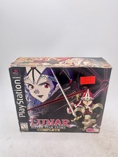 RARO Lunar: Silver Star Story (PS1) CIB Estado Perfeito, Mapa Em Plástico - 4 Discos comprar usado  Enviando para Brazil