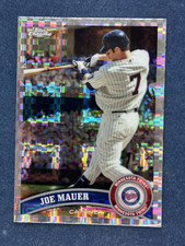 Usado, 2011 Topps Chrome Xfractor #80 Joe Mauer Minnesota Twins comprar usado  Enviando para Brazil