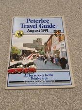 Peterlee bus timetable for sale  GLASGOW