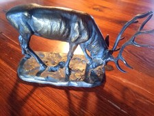 Bronze skulptur hirsch gebraucht kaufen  Gera