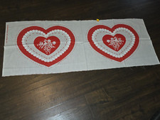 Vintage hearts pillow for sale  Austin