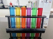 Colourful test tube for sale  EPSOM