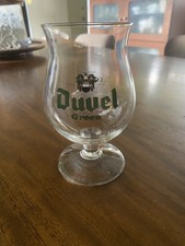 Copo de tulipa Duvel Moortgat verde cerveja belga cristal Ritzenhoff 0,25 L - Ótimo! comprar usado Copo de tulipa Duvel Moortgat verde cerveja belga cristal Ritzenhoff 0,25 L - Ótimo! comprar usado  Enviando para Brazil