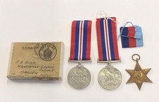 Military medals three for sale  THETFORD