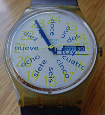 Swatch 1985 watch for sale  BEXHILL-ON-SEA