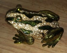 Grenouille boite bijoux d'occasion  Saint-Vallier
