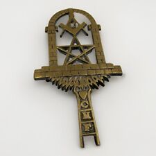 Antique masonic brass for sale  NEWARK