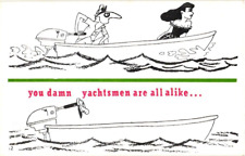Postcard damn yachtsmen for sale  Ocean Springs
