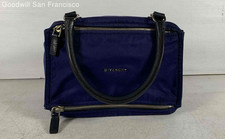 Bolsa tiracolo Givenchy azul couro acabamento dois tons alça destacável caixa Pandora comprar usado  Enviando para Brazil