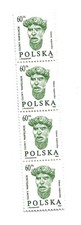 Polska - nr 3088 czwórka z numerem z rolki ** MNH na sprzedaż  PL