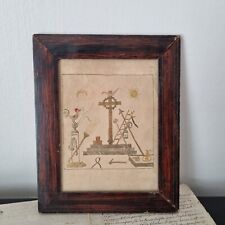 Tableau xviiiè broderie d'occasion  Nantes-
