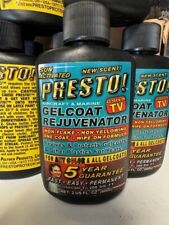 Presto gelcoat rejuvenator d'occasion  Expédié en Belgium