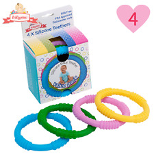 Teething rings 4pack for sale  Ireland