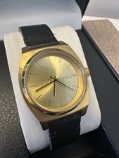 Nixon Happy Medium Time Teller mostrador dourado caixa de aço inoxidável estado perfeito comprar usado  Enviando para Brazil
