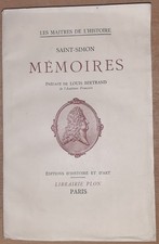 Saint simon memoires d'occasion  Nîmes