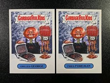 Conjunto de 2 cartões George Foreman Grill Spoof balde de lixo infantil comprar usado  Enviando para Brazil