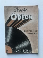Catalogo dischi odeon usato  Milano