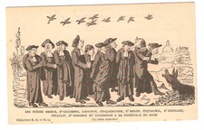 Anticléricalisme carte postal d'occasion  Saumur