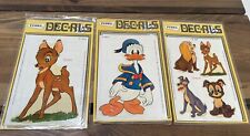 Vintage disney decals for sale  LEICESTER