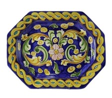 Centrotavola vassoio decorato usato  Caltagirone