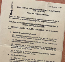 British army pamphlet for sale  UK