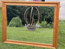 Chunky pine mirror for sale  ASHFORD