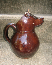Ancien pichet chien d'occasion  Neuville-aux-Bois