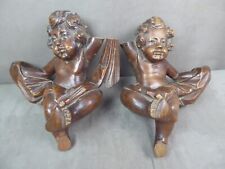 Paire angelots cherubins d'occasion  Pézilla-la-Rivière