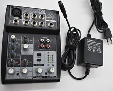 Behringer XENYX502 Stereo Mixer 5 Eingänge + Behringer Netzgerät na sprzedaż  Wysyłka do Poland