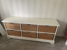 white wicker bedroom furniture for sale  COBHAM