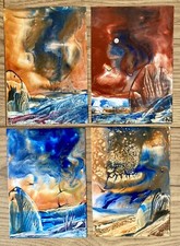 Original encaustic wax for sale  WOKING