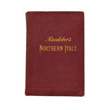 Baedeker map northern for sale  LIVERPOOL