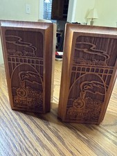 Bookends-trains de trem gravados a laser 1977, usado comprar usado  Enviando para Brazil