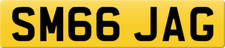 Sm66 jag personalised for sale  ILFORD