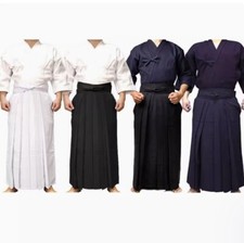 Saia Kendo Iaido Aikido Hapkido Hakama Uniforme de Artes Marciais Kimono Dobok Unissex comprar usado  Enviando para Brazil