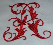 Monogramme lettre brodée d'occasion  Longpont-sur-Orge