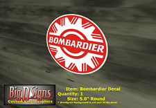 Bombardier vinyl decal for sale  Louisville