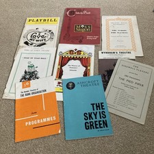Theatre programmes job for sale  WORTHING