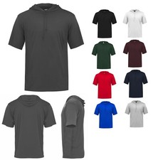 MANGA CURTA MASCULINA, PULÔVER, CAMISETA COM CAPUZ, ABSORÇÃO, RESISTE A ODORES. XS-4XL comprar usado  Enviando para Brazil