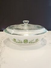 Vintage glasbake green for sale  Mount Vernon