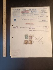 Fattura storica gallarate usato  Varese