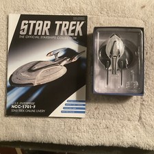 Eaglemoss StarTrek USS Enterprise NCC-1701-F Federation Livery RARO + Magazine, usado comprar usado  Enviando para Brazil