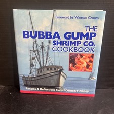 1st Printing The Bubba Gump Shrimp Co Cookbook Recipes & Reflections HC DJ 1994 comprar usado  Enviando para Brazil